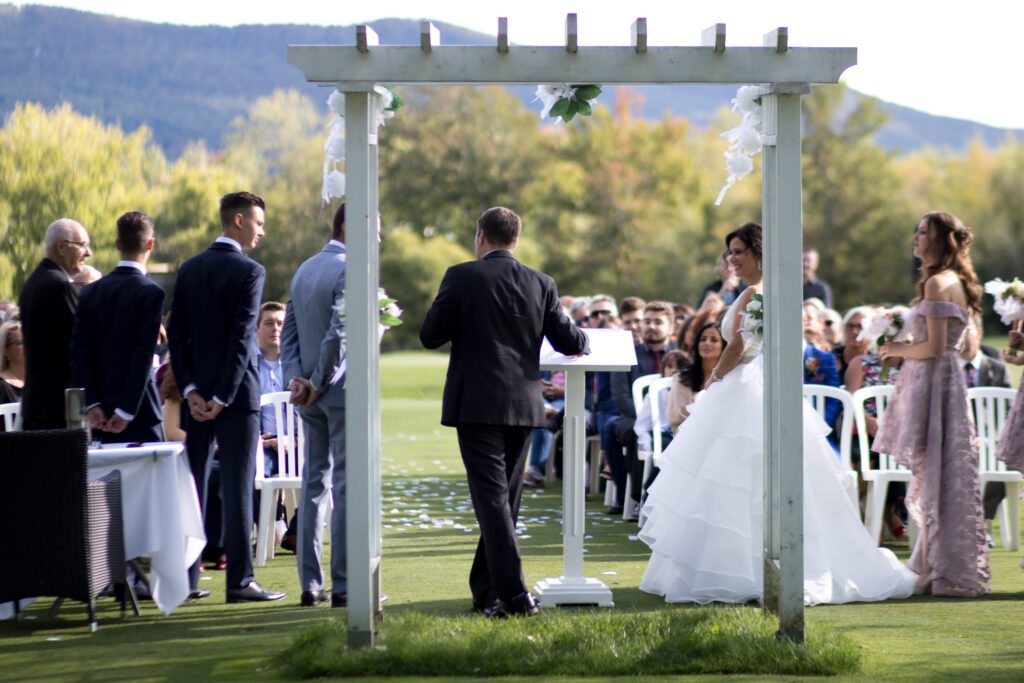 Cérémonie mariage extérieur